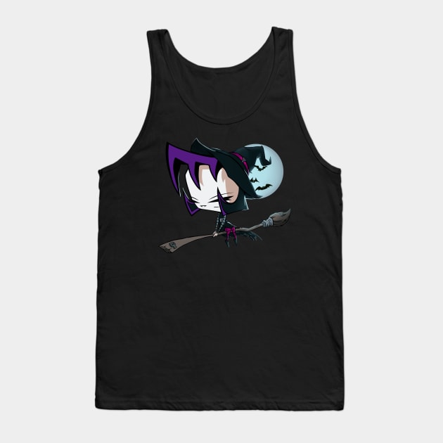 Gaz Membrane from invader Zim Halloween dress Tank Top by conquart